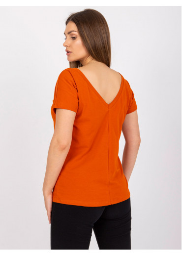 Karamelovo hnedé tričko