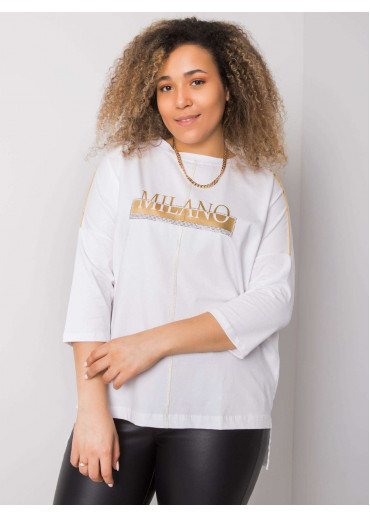 Biele tričko s potlačou