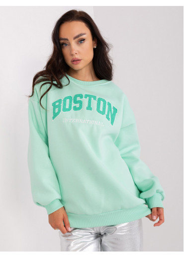 Svetlozelená mikina