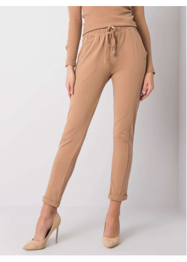 Karamelovo hnedé tepláky