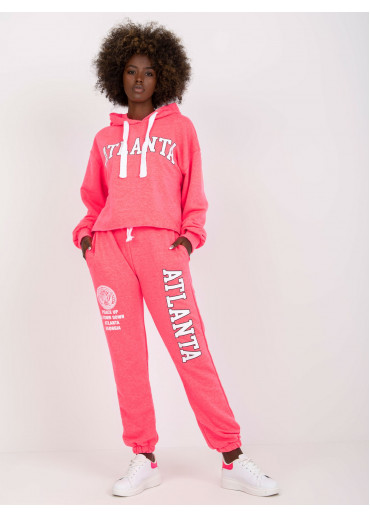 Neónovo ružová tepláková súprava