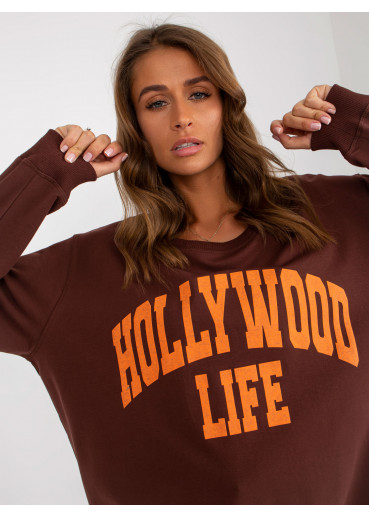 Čierna mikina Hollywood