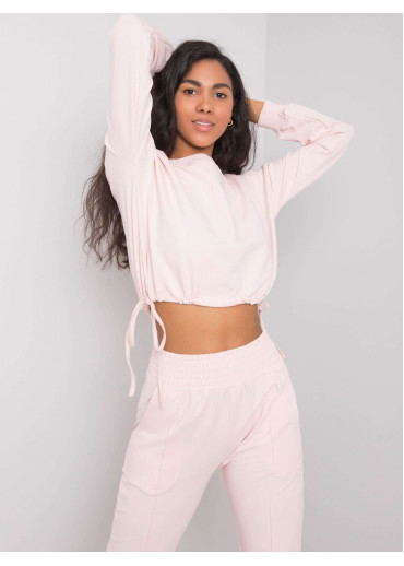 Púdrovo ružová tepláková súprava