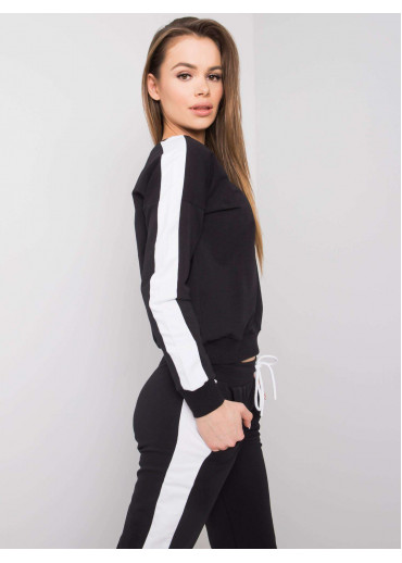 Čierna tepláková súprava