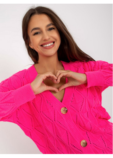 Neónovo ružový sveter