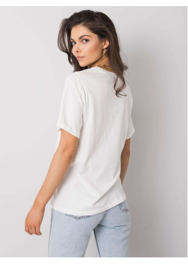 Biele bavlnené tričko