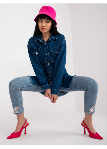 Modrá džínsová košeľa