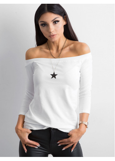 Biele carmen tričko