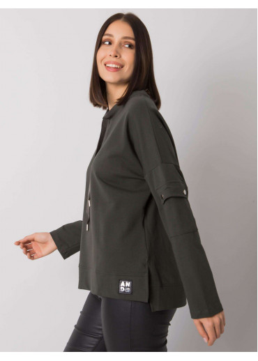 Khaki zelená mikina