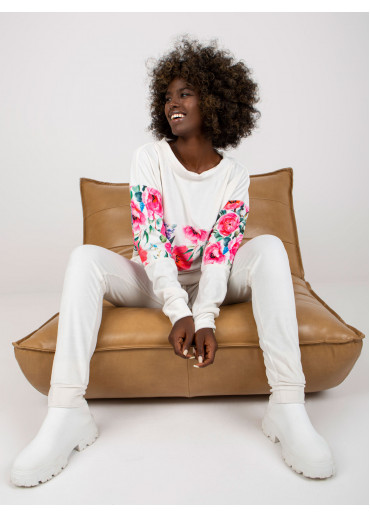 Biela tepláková súprava