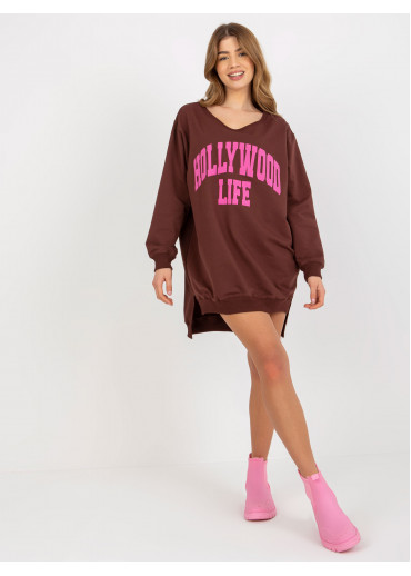 Čierna mikina Hollywood