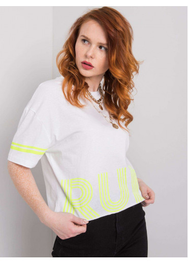 Biele tričko s potlačou