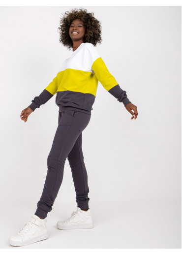 Neónová zelená tepláková súprava