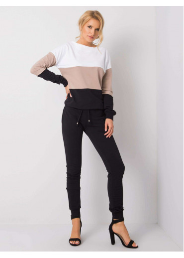 Čierna tepláková súprava