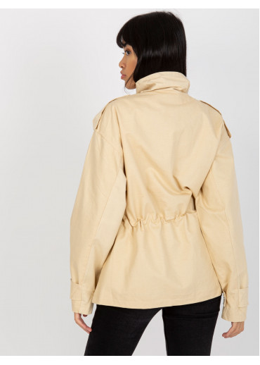 Béžovo hnedá bunda