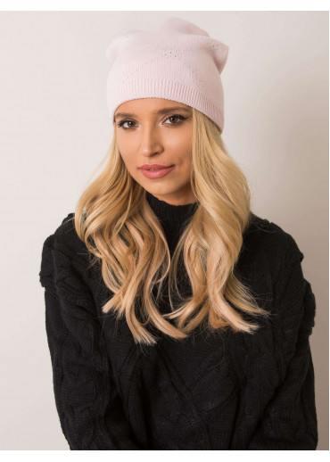 Púdrovo ružová čiapka