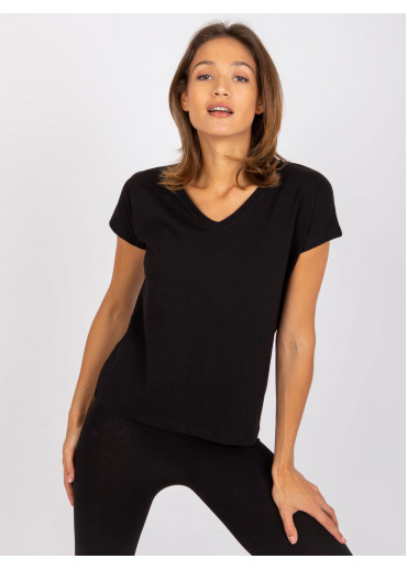 Čierne basic tričko