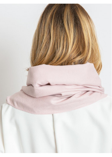 Púdrovo ružová šatka