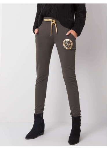 Khaki zelené tepláky