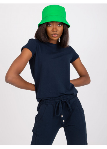 Modré bavlnené tričko