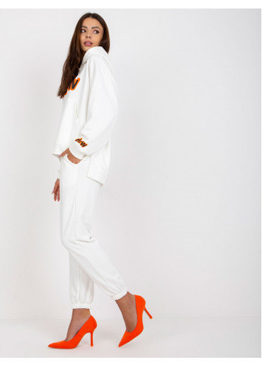 Biela tepláková súprava