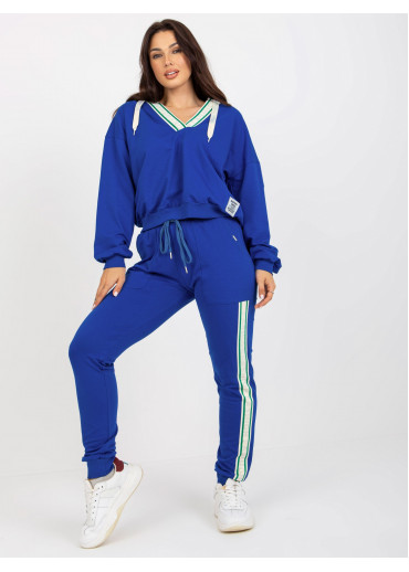 Modrá tepláková súprava