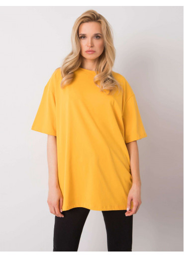 Žlté basic tričko