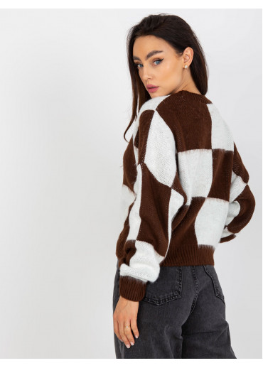 Karamelovo hnedý pulóver