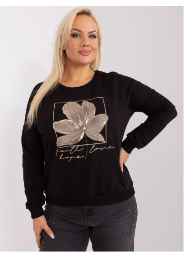 Čierne tričko s potlačou