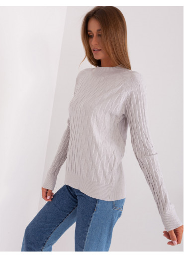 Púdrovo ružový pulóver