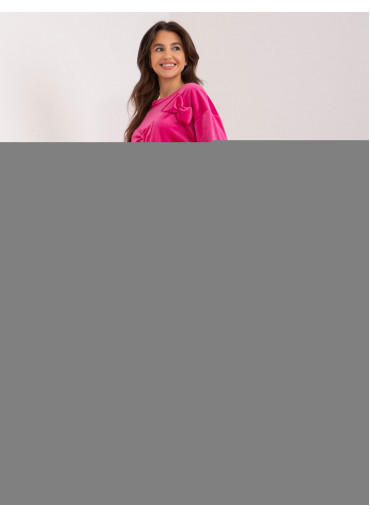 Fuchsiovo ružová tepláková súprava