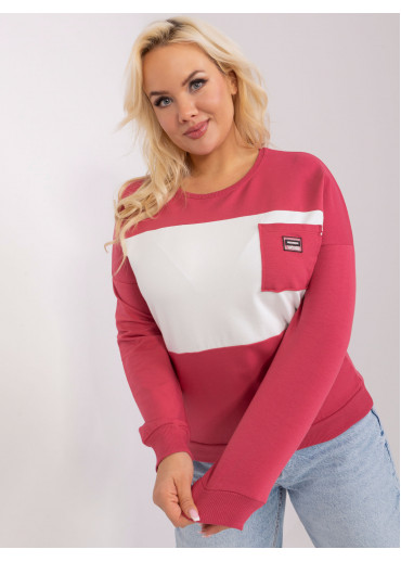 Koralovo ružové tričko s dlhým rukávom