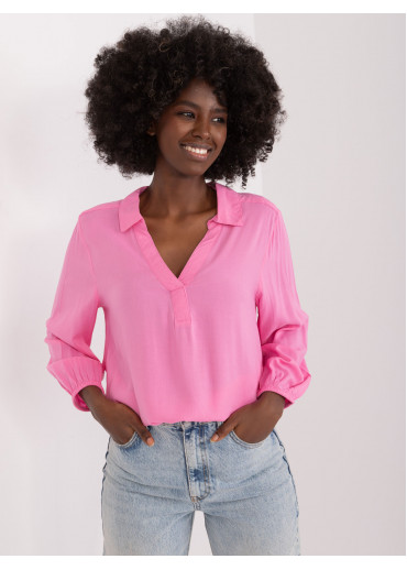 Ružová dámska blúzka