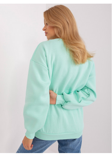 Svetlozelená mikina