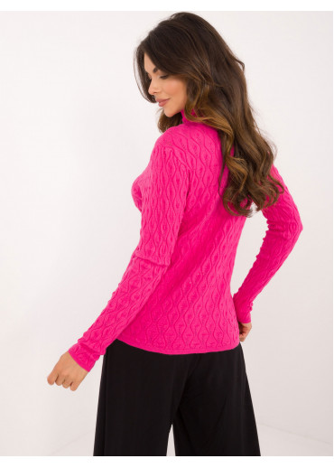 Fuchsiovo ružový dámsky rolák