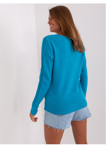 Mätovo zelený pulóver