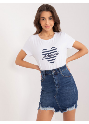 Tmavomodré dámske tričko