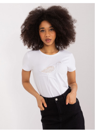 Biele dámske tričko