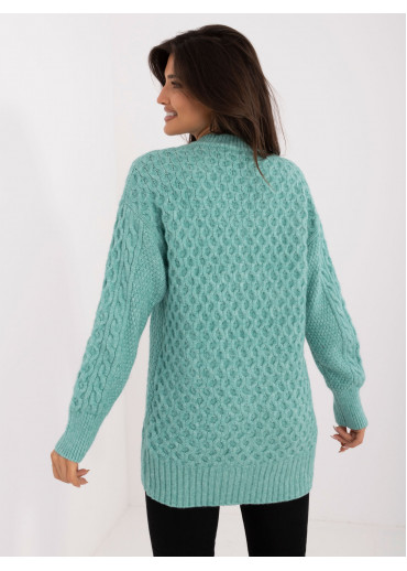 Svetlozelený dámsky sveter