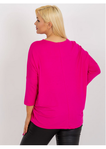 Tmavopúdrovo ružové tričko