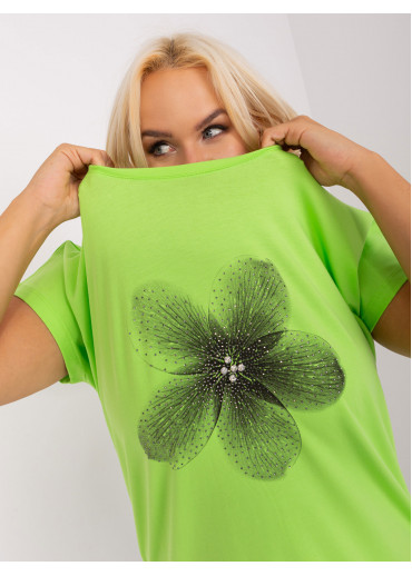 Fialové tričko s dlhým rukávom