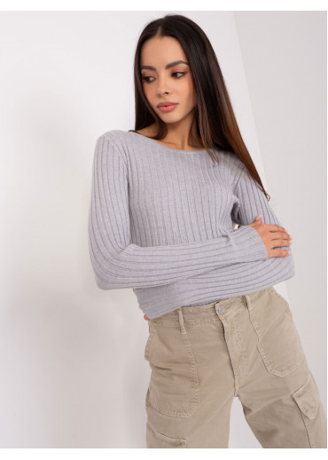 Sivé tričko s dlhým rukávom