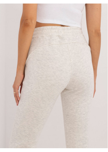 Svetlosivé dámske tepláky