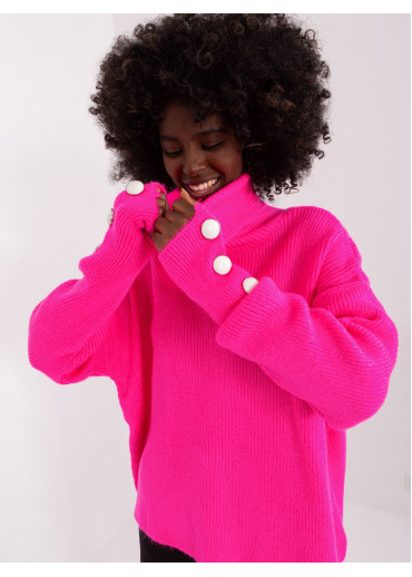 Neónovo ružový rolák