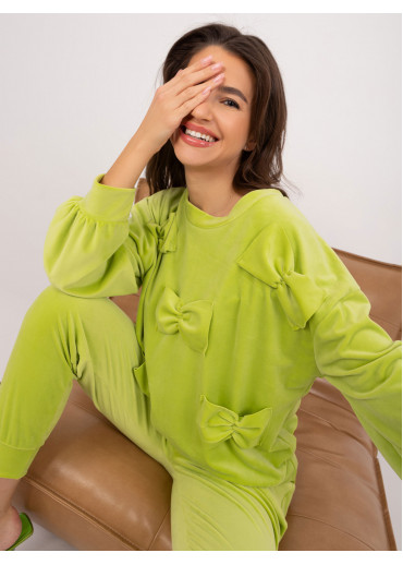 Limetkovo zelená tepláková súprava