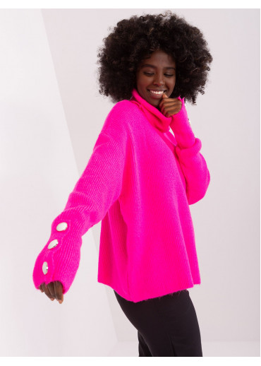 Neónovo ružový rolák