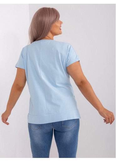 Svetlomodré tričko