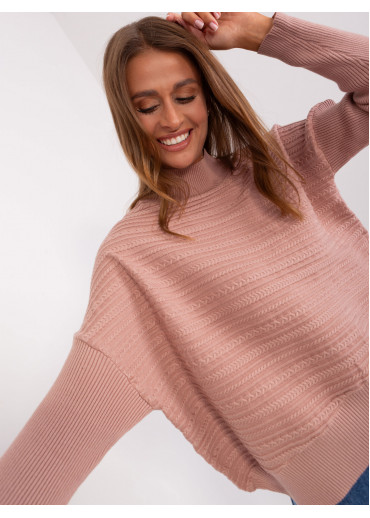 Tmavopúdrovo ružový polorolák