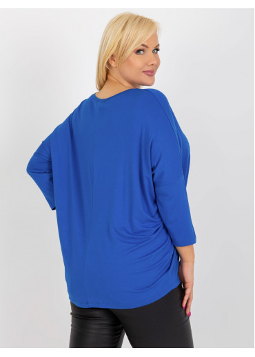 Kobaltovo modré tričko