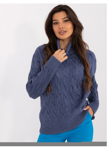 Tmavomodrý dámsky rolák